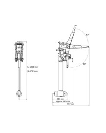 Torqeedo Travel XP L (Power Pack) Elektrikli Dıştan Takma Motor 5 HP-1425W