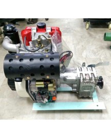 Baysan M10 2/1 Mekanik Dikey Redüksiyonlu Deniz Tam Set Şanzımanı