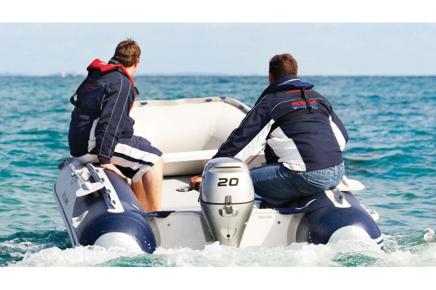 Honda BF 20 Motor Testi